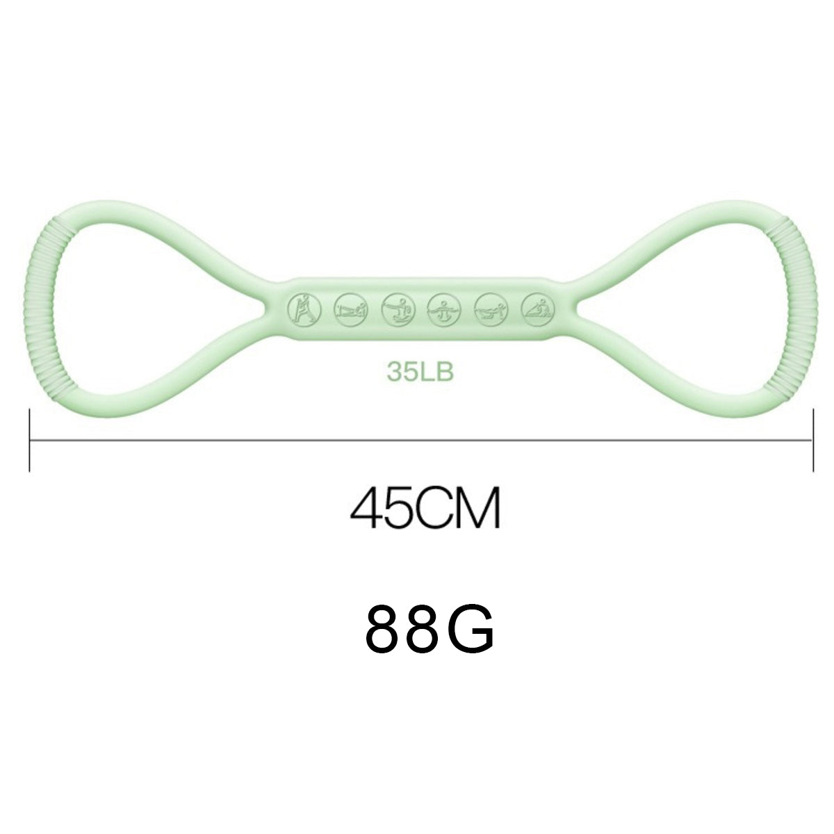 Portable resistance band set