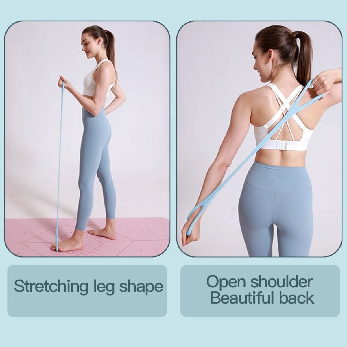 Portable resistance band set